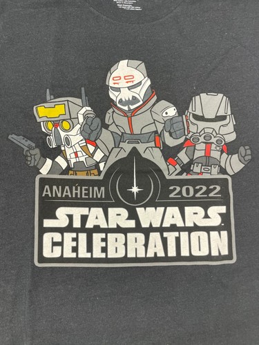 Road to Star Wars Celebration Anaheim – Bad Batch Pin T-Shirt - L - Picture 2 of 4