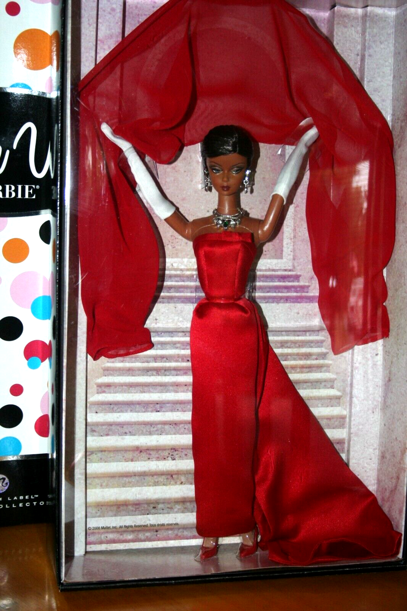 2008 Platinum Label Joie de Vivre Barbie-African American-New in