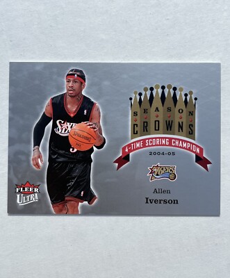 Allen Iverson 2006 Ultra Season Crowns #AI