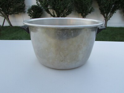 Vintage Mirro The Finest Aluminum 6 Quart Aluminum Stock Pot USA