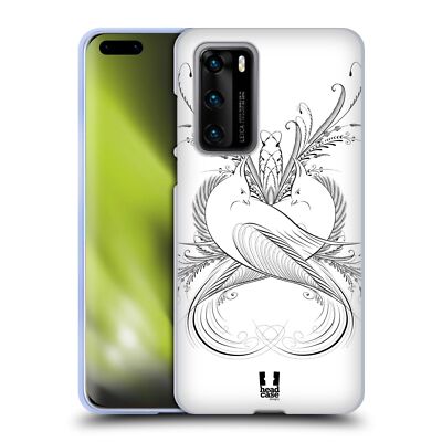HEAD CASE DESIGNS FLOURISHING CALIGRAPHY SOFT GEL CASE FOR HUAWEI PHONES 4