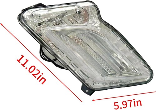 Par de luces/lámpara indicadoras de funcionamiento diurno LED delanteras para VOLVO S60/V60 2010-2013 - Imagen 5 de 6