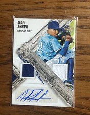2022 Panini Diamond Kings Angel Zerpa DK Material Signatures Kansas City Royals
