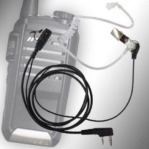 Kenwood Baofeng UV5R Compatible InEar Earpiece with Mic for Radio Hot D5 K7 K5H7 - Zdjęcie 3 z 12