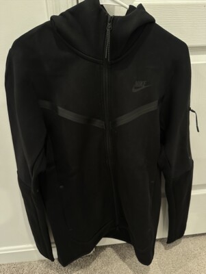 Nike Sportswear Tech Fleece Full Zip Men's Hoodie - Black CU4489
