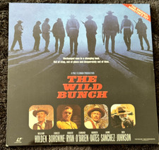 The Wild Bunch Original Director's Cut Laserdisc Sam Peckinpah Widescreen