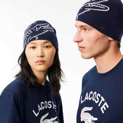 Lacoste Unisex Hat 100% Wool Art. RB3021 - 2 Colors