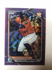 2024 Bowman Chrome - Prospects Purple Shimmer Refractor #BCP-240 Pascanel...