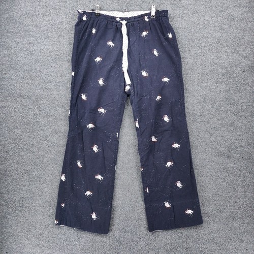 J.CREW Pajama Pants Mens S Small Blue 