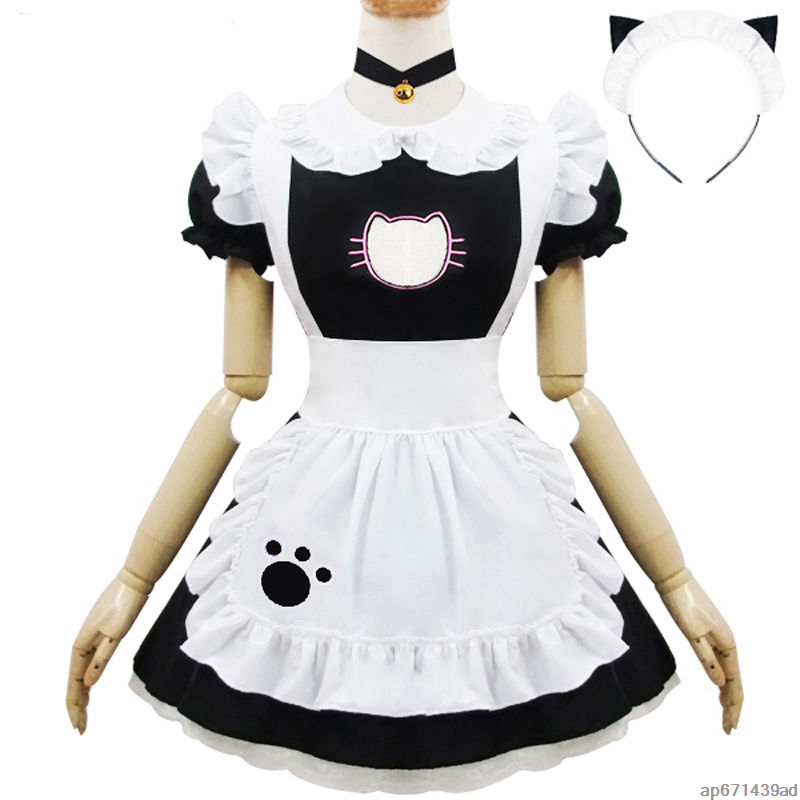 cat dress for woman Haute Couture Pink Rose Cats YESWARMG womens casual elegant black white