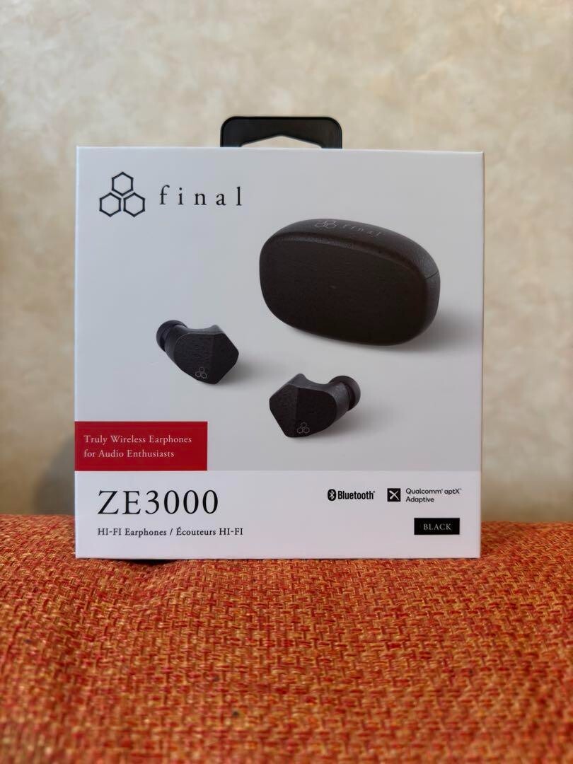 売れました】新品 final ZE3000 FI-ZE3DPLTW-BLACK ブラック