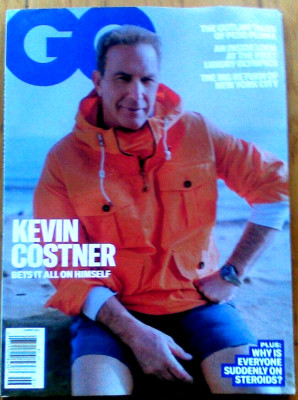 GQ Magazine SUMMER 2024 with KEVIN COSTNER on cover BRAND NEW