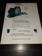 The Who Tommy Rare Original Promo Poster Ad Framed! #7