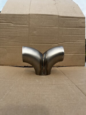 304 Stainless Steel Y/T Exhaust Pipe Section