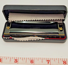 Diatonic Harmonica Key of C Blues Harp 10hole Professional Birthday Gift