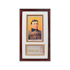 Honus Wagner Pit Pirates Autographed Signed T206 Photo Cut Collage (PSA Slabbed)