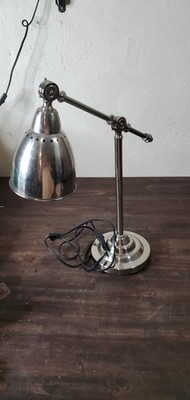 Ikea Barometer Desk Lamp Stainless Steel Silver Reading Table