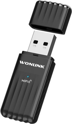WONLINK WiFi 6 USB WiFi Adapter for PC, AX900Mbps Bluetooth Wireless WiFi Adapte