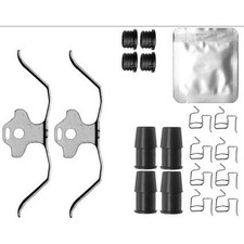 1x ORIGINAL® Textar Zubehörsatz, Bremssattel Vorne, Hinten für VW TIGUAN