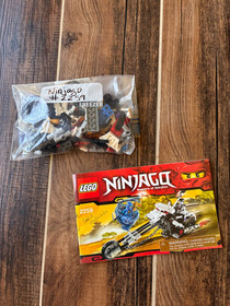 LEGO Ninjago Skull Motorbike #2259 Complete Excellent W/Box Rare