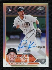 2023 Topps Chrome Rookie Auto Refractor 363/499 Ryan Kreidler #RA-RK Auto 0lj0