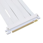 PCIE 5.0 X16 Riser Cable 180° PCIE 5.0 Graphics Card Extension Cable 128Gbps