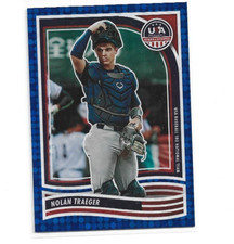 2024 USA Baseball Stars & Stripes - Nolan Traeger Blue /149