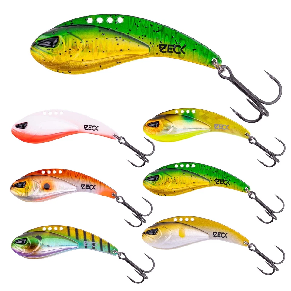 Zeck Blade Shaker 5,5cm 15g Zikade Bait Spinnköder - Neue Farben - Barsch Köder