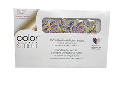 New Sealed Color Street Nail Polish Strips 16 Count Wanna Peace Of Me USA