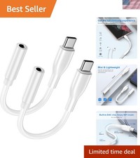 Durable USB C to 3.5mm Audio Adapter - Noise Reduction for Crisp Sound Quality