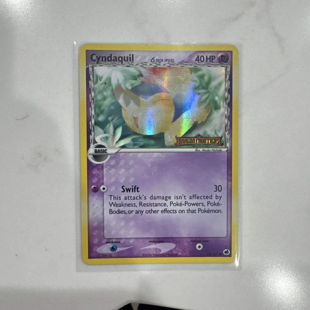cyndaquil pokemon card holographic Cyndaquil (40/214)