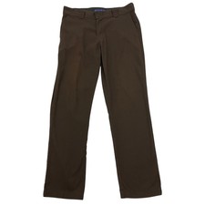 Dickies Work Trousers Mens 34W 31L Brown Straight Leg 874 Style Workwear
