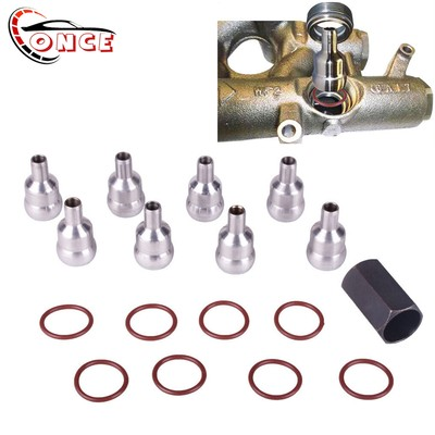 #ad High Pressure Oil Rail Ball Tube Repair Seal Kit For Ford 6.0L Diesel 2003 2010 $31.85