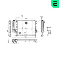 ERA MotorküHler WasserküHler 673426 FüR BMW 5Er E34 Touring 518 520 24V 525