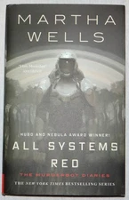 Martha Wells All Systems Red Murderbot Diaries 1st Hardcover Edition Later Print