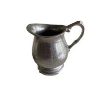 Country Ware Armetale Metal Creamer Pitcher Vintage Made in USA Pewter Style