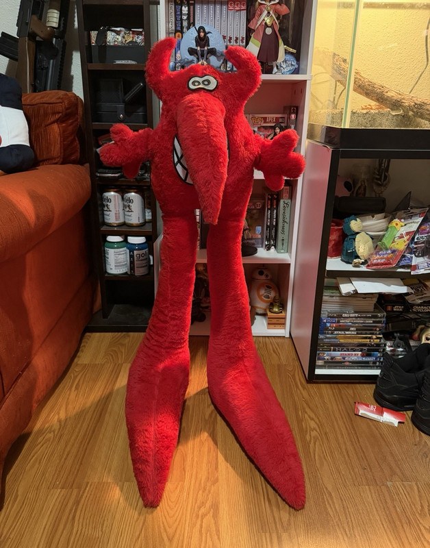 Vintage 70s stuffies brother art monster plush