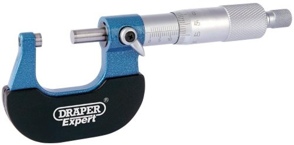 Draper 46603 Micrometro Esterno 0-25mm | Precisione Meccanica Esperta
