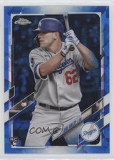 2021 Topps Chrome Update Sapphire Edition Luke Raley #US7 07m7