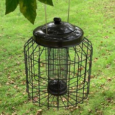 Squirrel Proof Hanging Bird Nut Peanut Feeder Heavy Duty Garden Wild Birds
