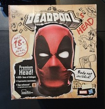 Marvel Legends Deadpool s Head Premium Interactive with 600 SFX and Phrases NEW