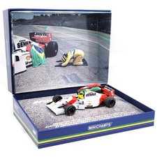 2024 Sebastian Vettel McLaren Ford MP4/8 Tribute Imola - 1/43 Minichamps