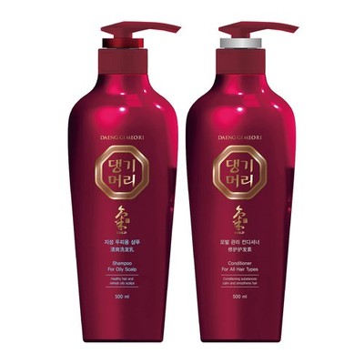 Daeng Gi Meo Ri- Oily Scalp Care Shampoo & Conditioner Set, Refreshing and... 