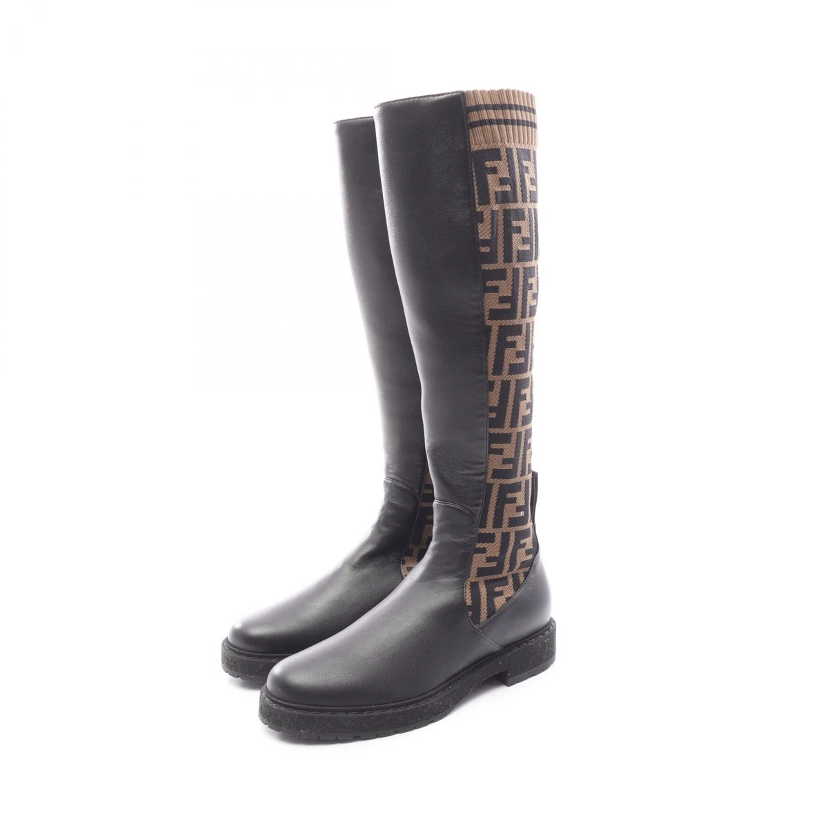 Fendi Zucca Shoes In Women's Boots for sale - eBay