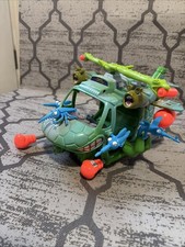Turtle Copter 1990 TMNT Playmates 100 Complete Original