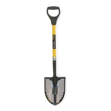 SEYMOUR MIDWEST 49501GR Mud/Sifting Round Point Shovel,29 In. 3PGD2