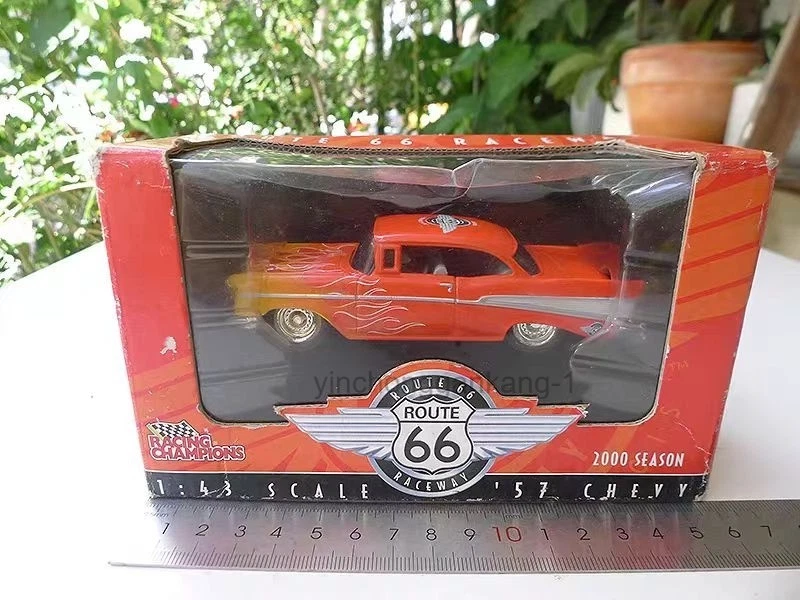 ERTL 1:43 57 Chevy Route 66 Special Edition Racing Model - Image 4 of 4