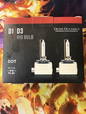 Diode Dynamics HID Headlight Bulbs; D3S 6000K 15-23 Dodge Challenger HID