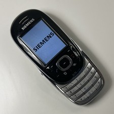 Siemens SL 75 Slider-/ Tastenhandy in Schwarz (Akzeptabler, defekter Zustand)