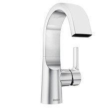 Moen 84156 Avri Single Handle High Arc Bathroom Faucet Chrome New